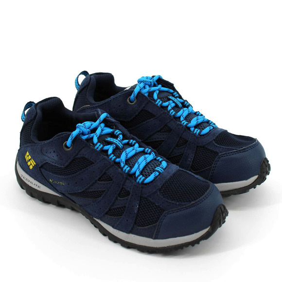 Columbia Redmond Waterproof Hiking Youth Size 4 in Blue NEW - Picture 1 of 8